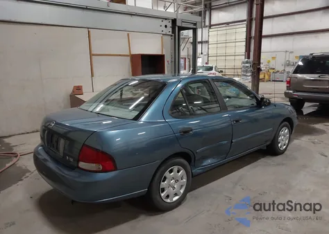 2002 Nissan Sentra Xe from USA, damaged, VIN 3N1CB51D02L621768